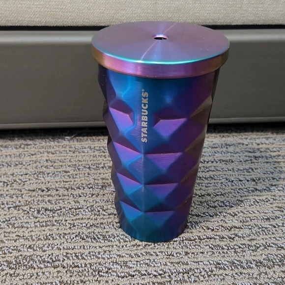 Starbucks | Dining | Starbucks 26 Oil Slick Pineapple Stainless Steel Cold  Cup 16oz | Poshmark